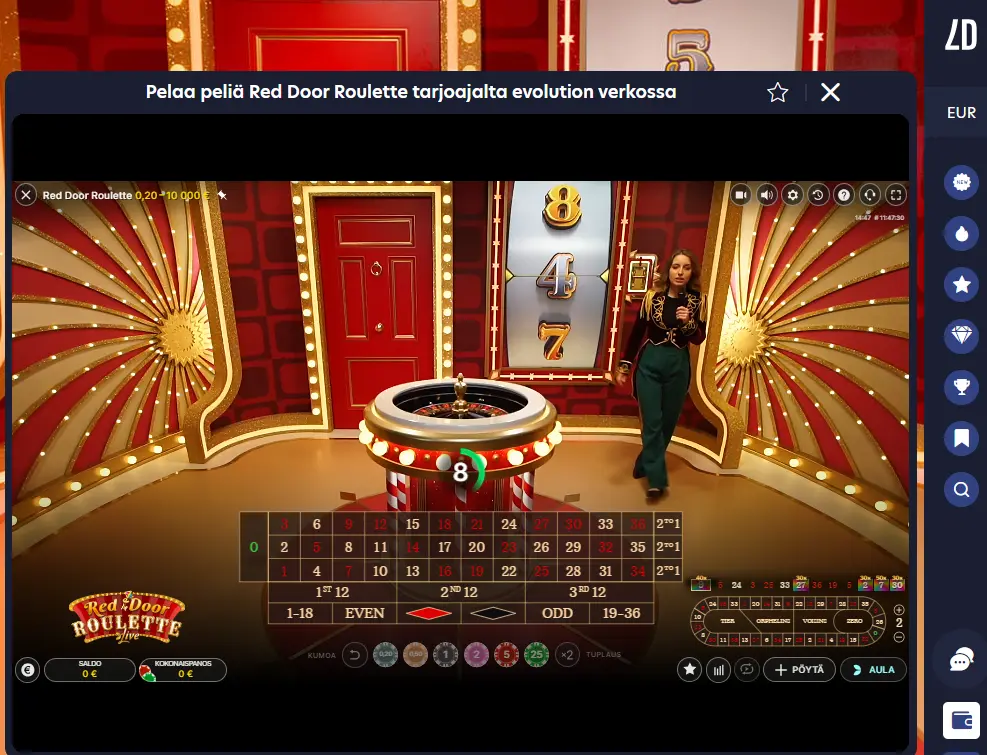 LuckyDreams Live Dealer games